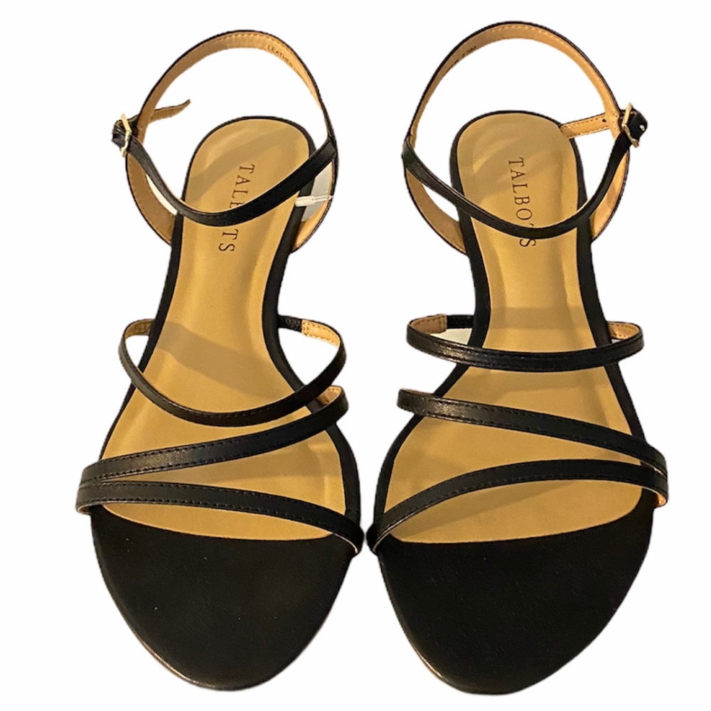Talbots Keri/Capri Crossover Strap Sandals New